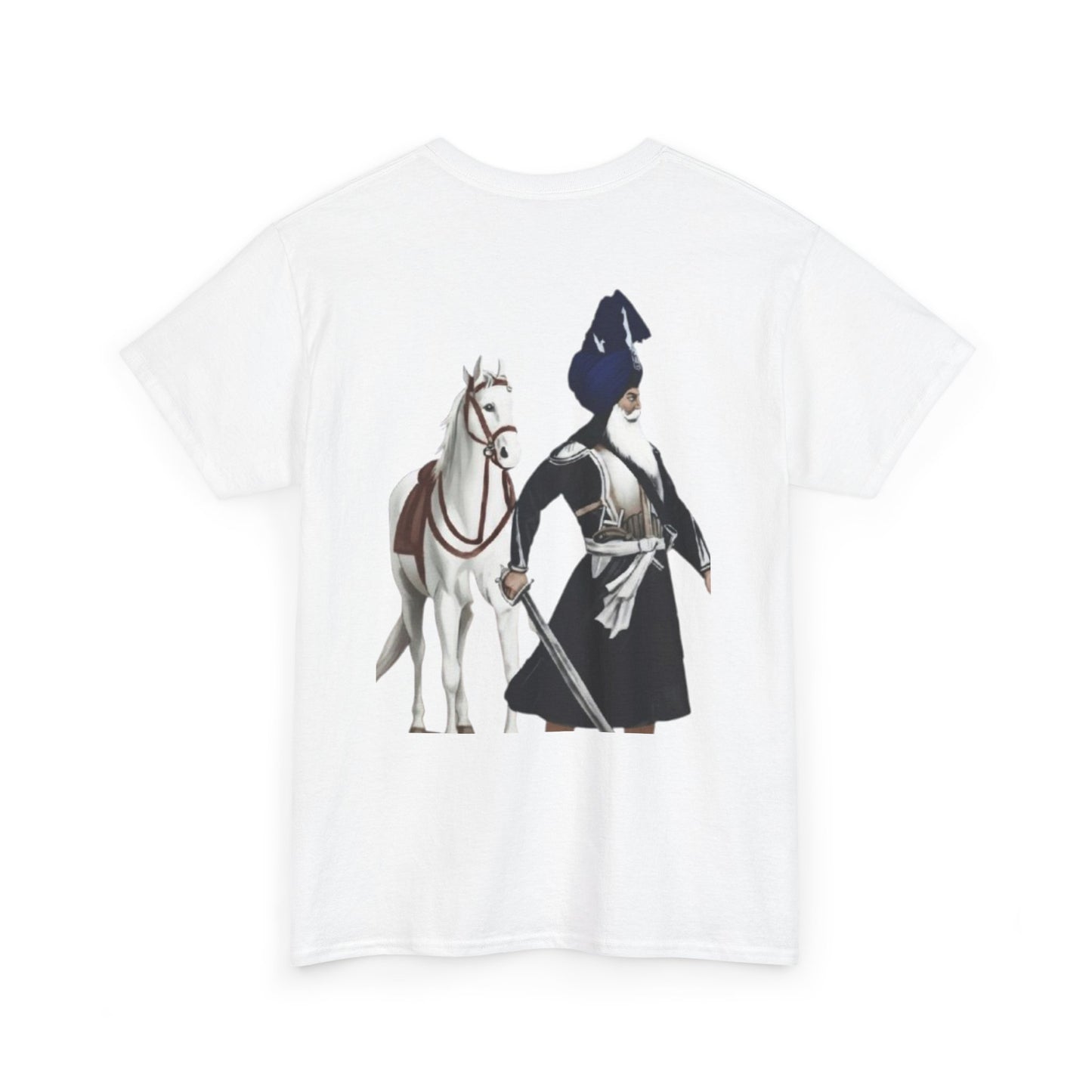Unisex Heavy Cotton Tee Gildan 5000 (Nirbhau Nirvair)