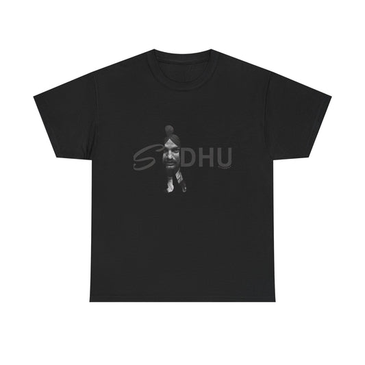 Punjabi Music Graphic Tee — 'SIDHU' Backstage Photo T‑Shirt