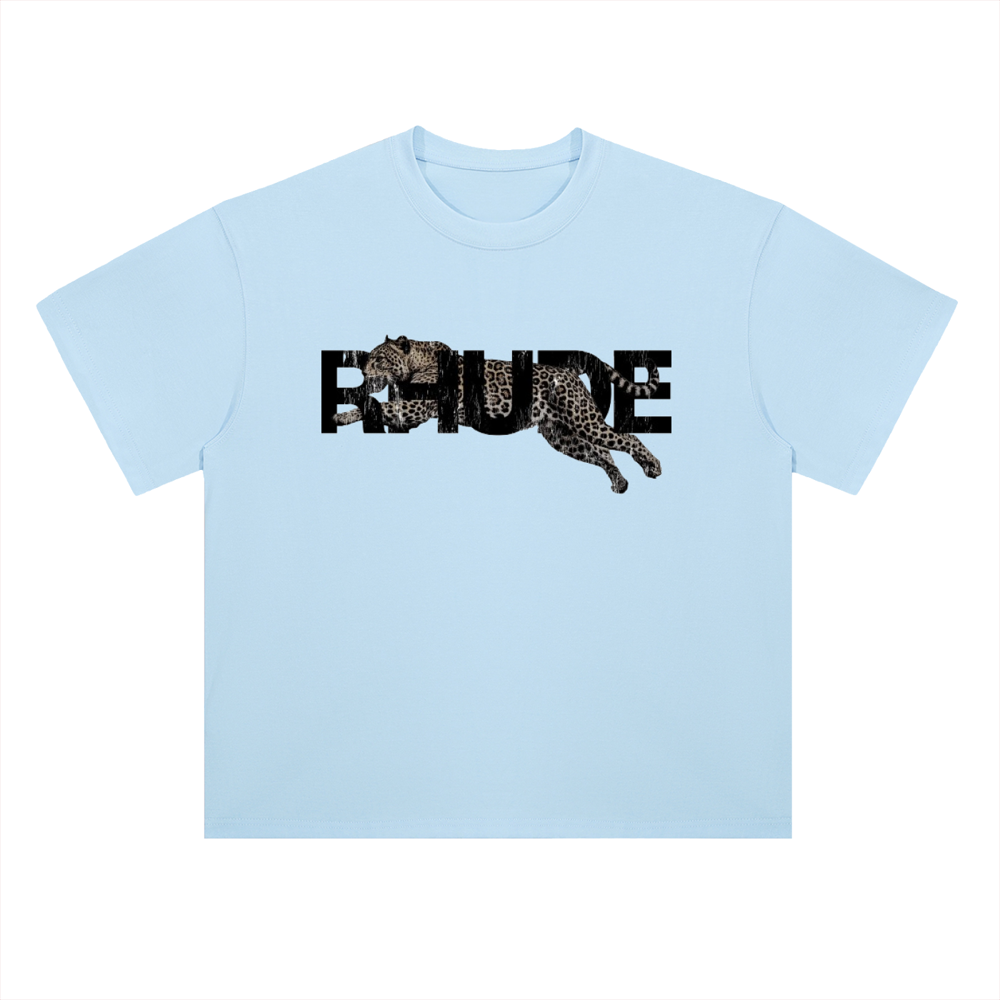 Rhude & Rebody edition-Heavyweight Drop Shoulder Cotton T-Shirt