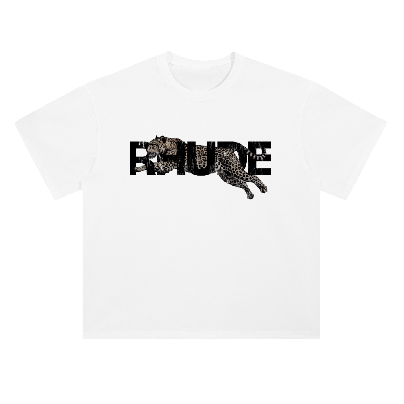 Rhude & Rebody edition-Heavyweight Drop Shoulder Cotton T-Shirt