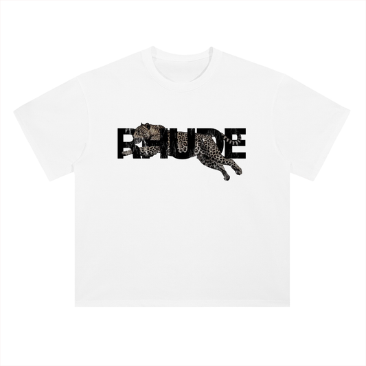 Rhude & Rebody edition-Heavyweight Drop Shoulder Cotton T-Shirt