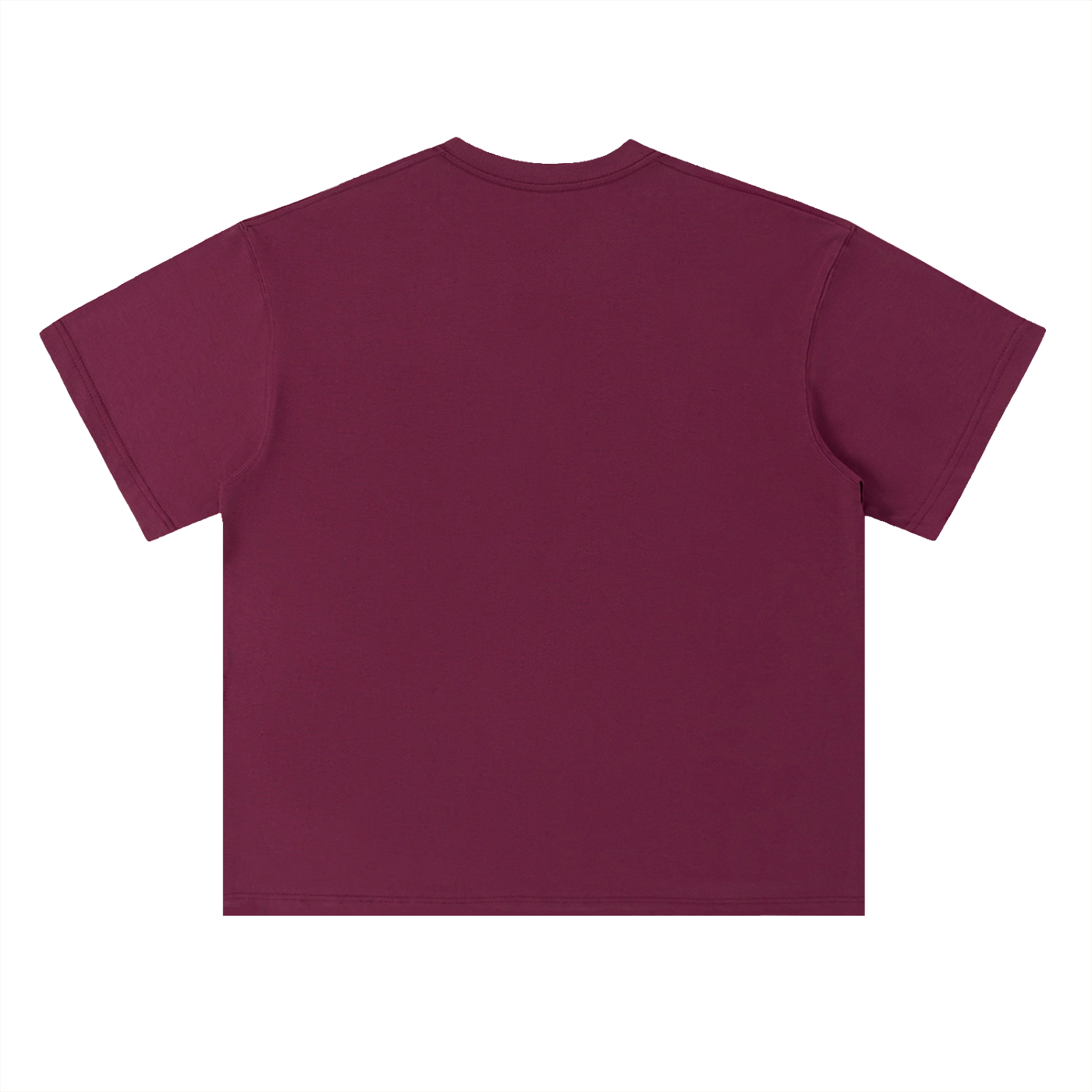 Heavyweight Drop Shoulder Cotton T-Shirt- No plan B