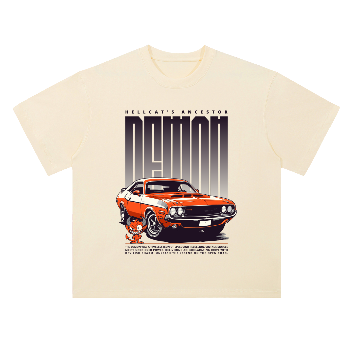 Heavyweight Drop Shoulder Cotton T-Shirt