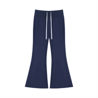Women's Drawstring Flared Leg Pants