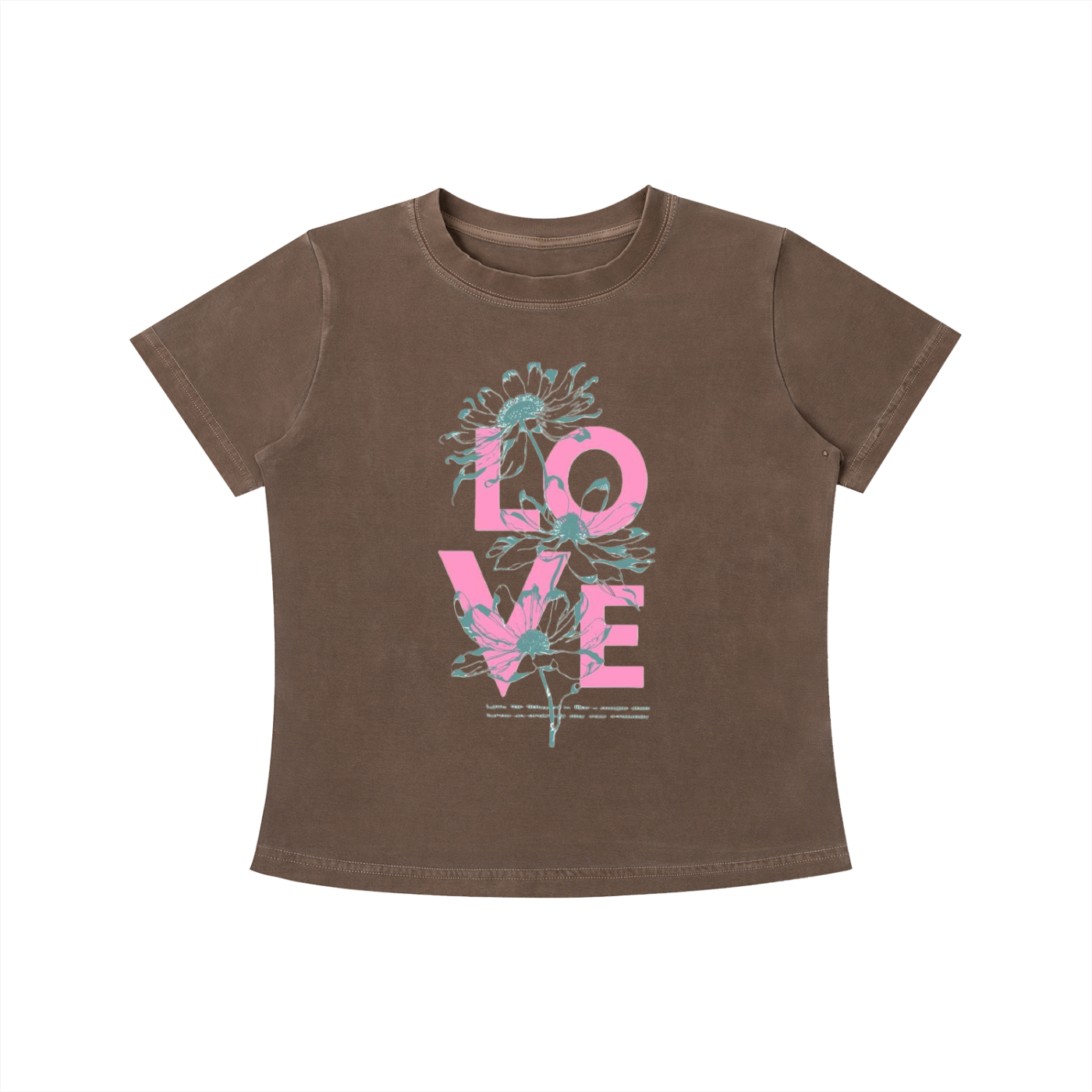 Women’s Casual Slim Fit Vintage Wash T-Shirt – Everyday Essential