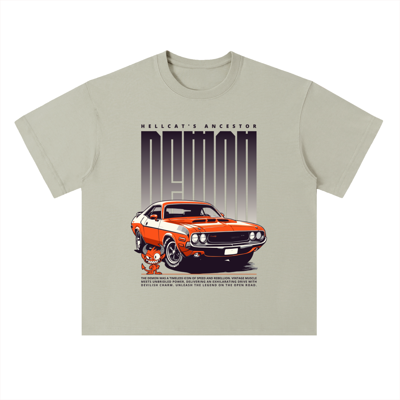 Heavyweight Drop Shoulder Cotton T-Shirt