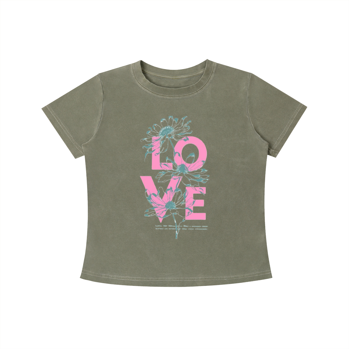 Women’s Casual Slim Fit Vintage Wash T-Shirt – Everyday Essential