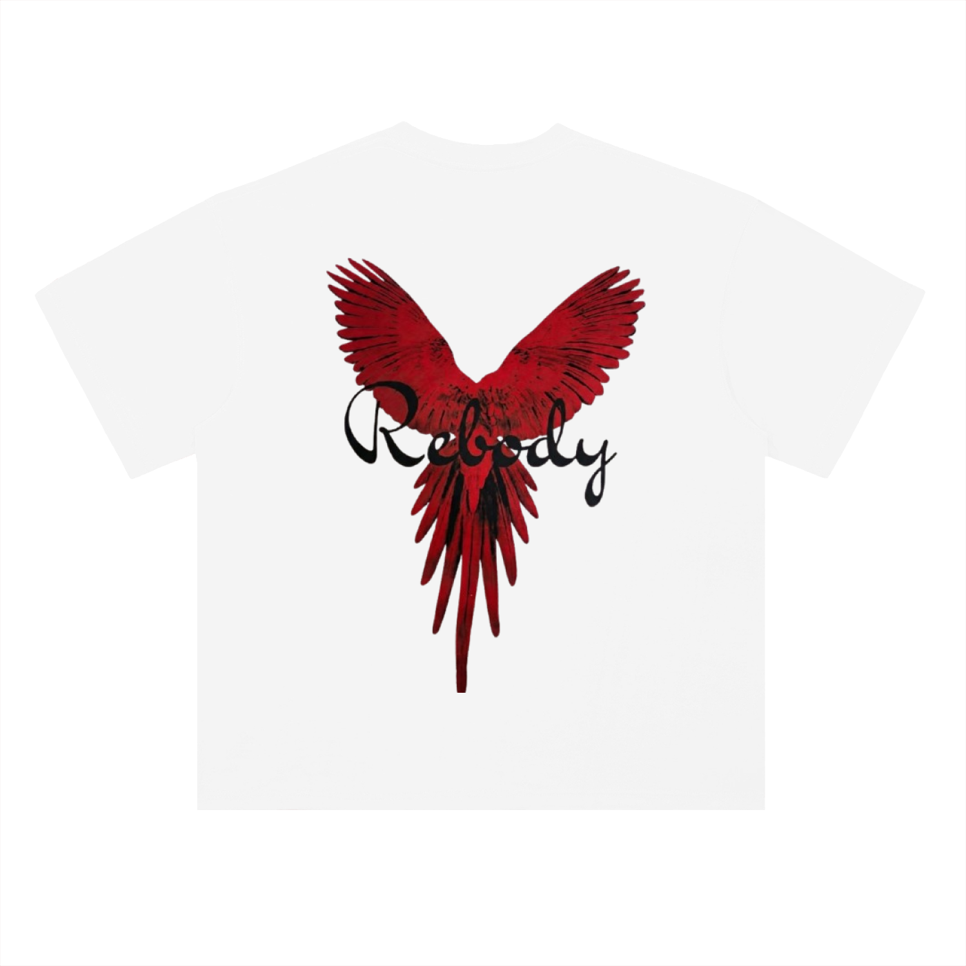 Rhude & Rebody edition-Heavyweight Drop Shoulder Cotton T-Shirt