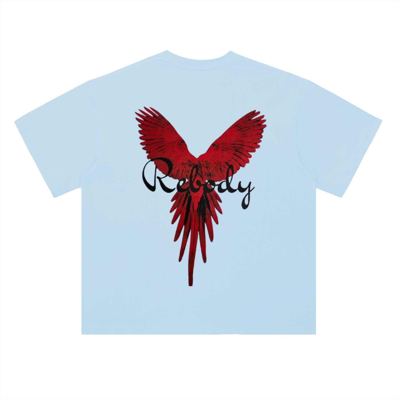 Rhude & Rebody edition-Heavyweight Drop Shoulder Cotton T-Shirt
