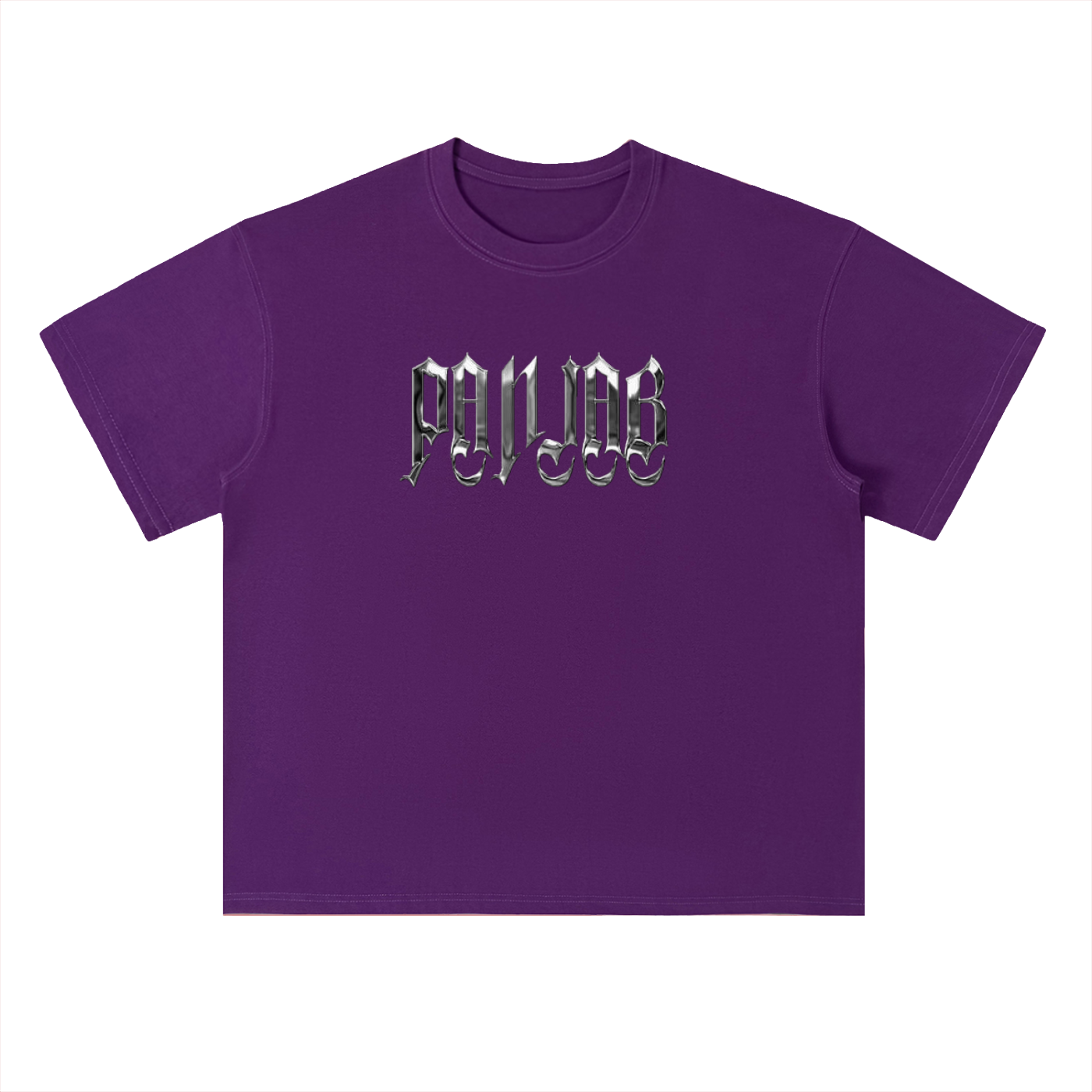 Heavyweight Drop Shoulder Cotton T-Shirt- Punjab Maharaja tshirt