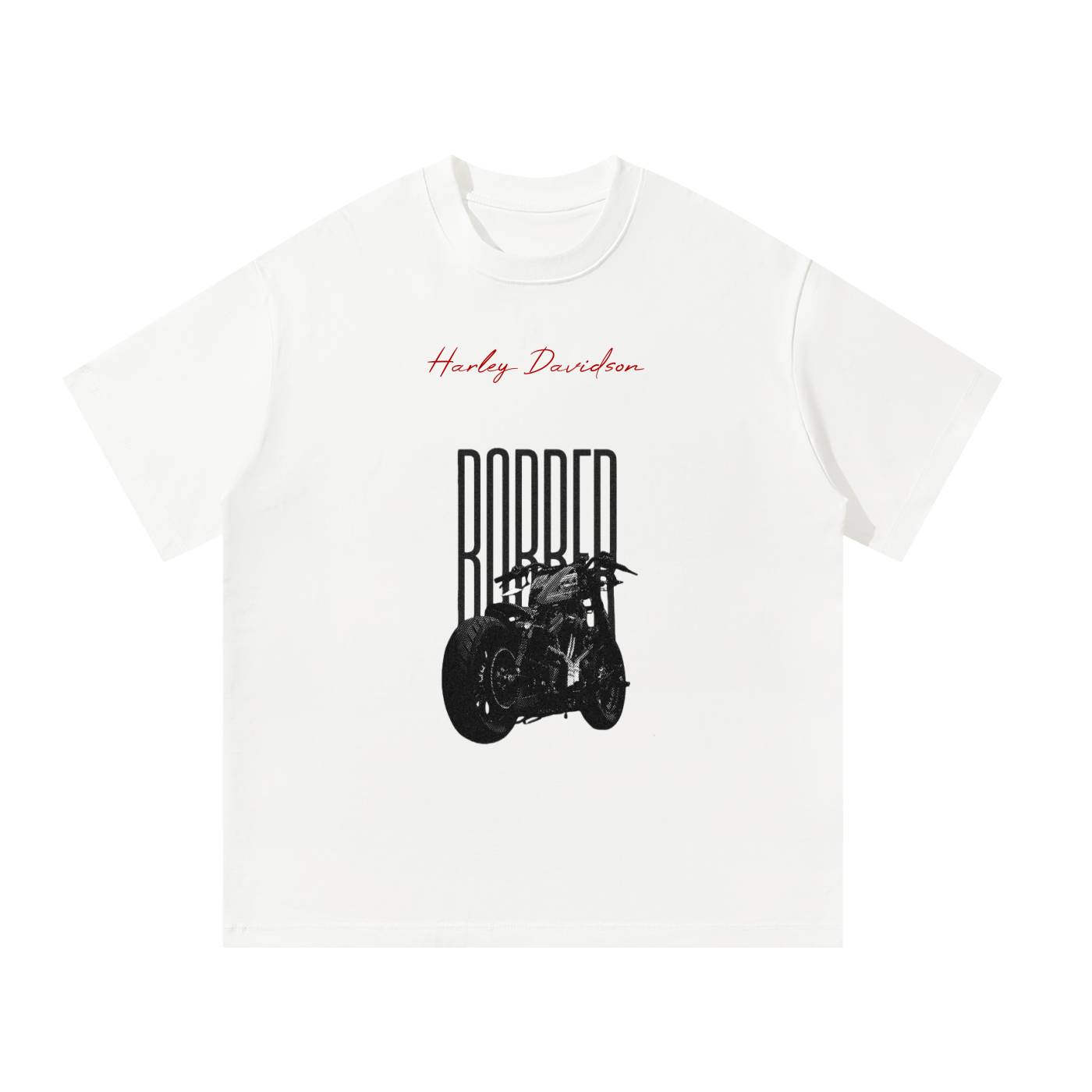 Unisex Oversized T-Shirt- Harley Davidson Edition for Bike Lovers