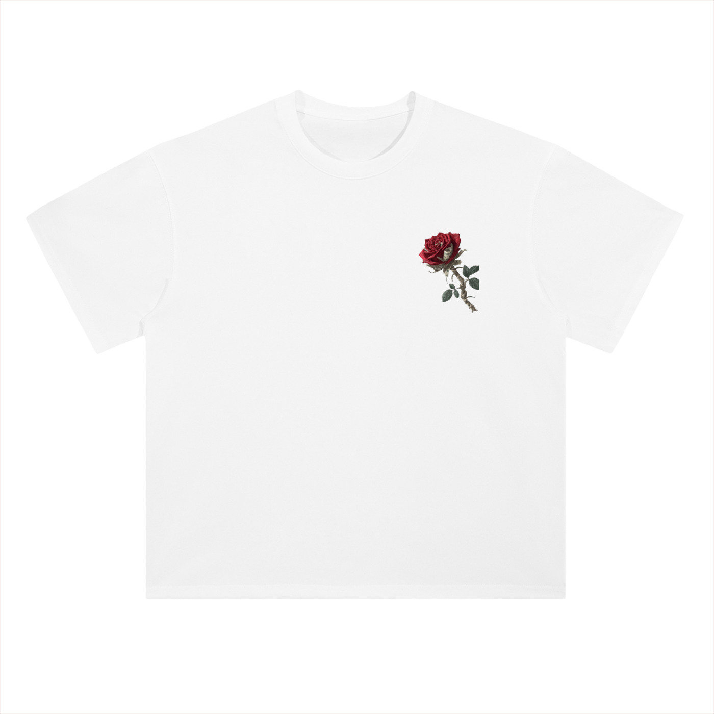 Hope Streetwear T-Shirt - Heavyweight Drop Shoulder Cotton T-Shirt