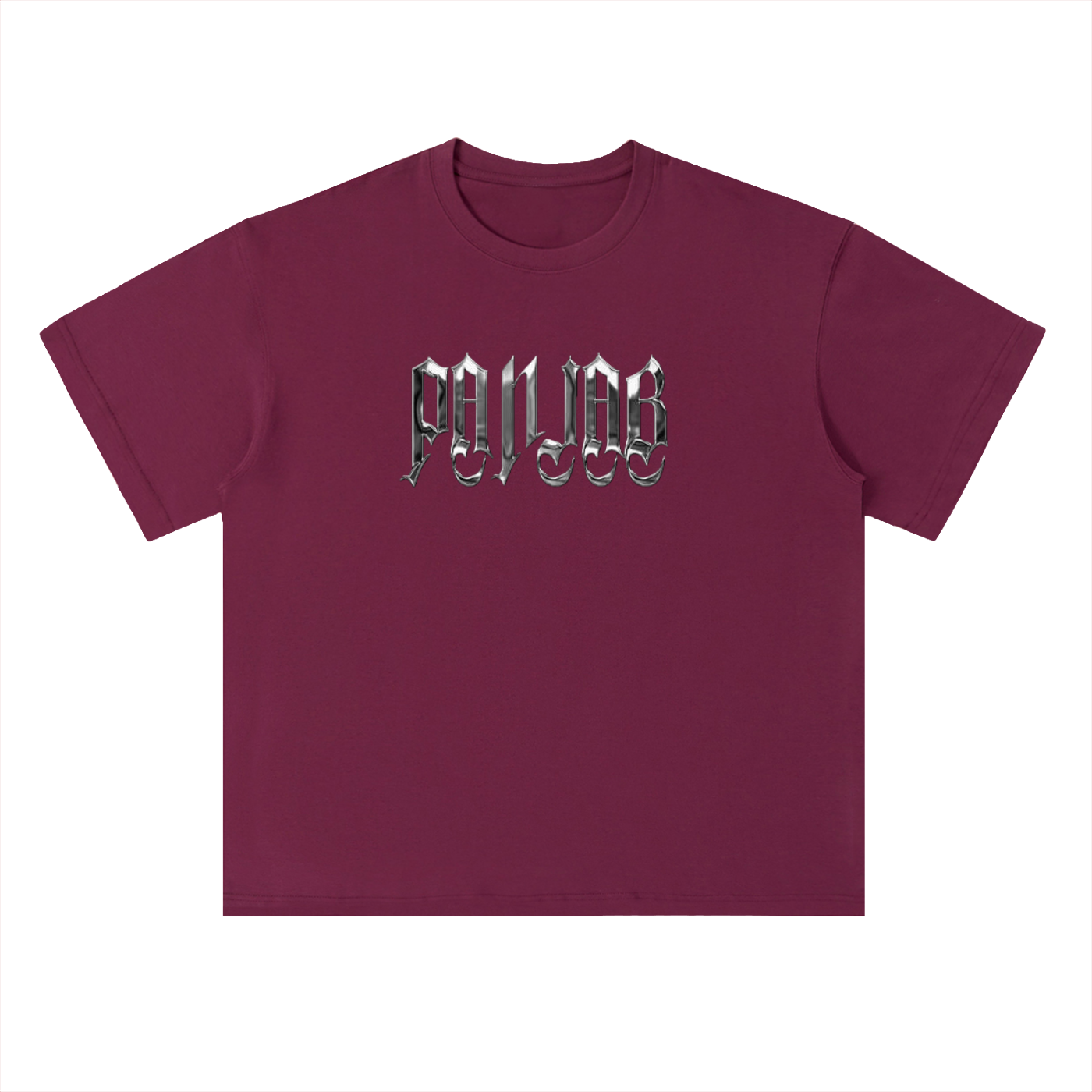 Heavyweight Drop Shoulder Cotton T-Shirt- Punjab Maharaja tshirt