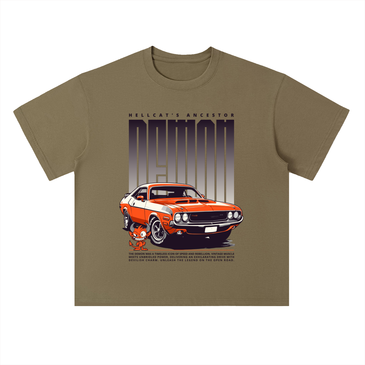 Heavyweight Drop Shoulder Cotton T-Shirt