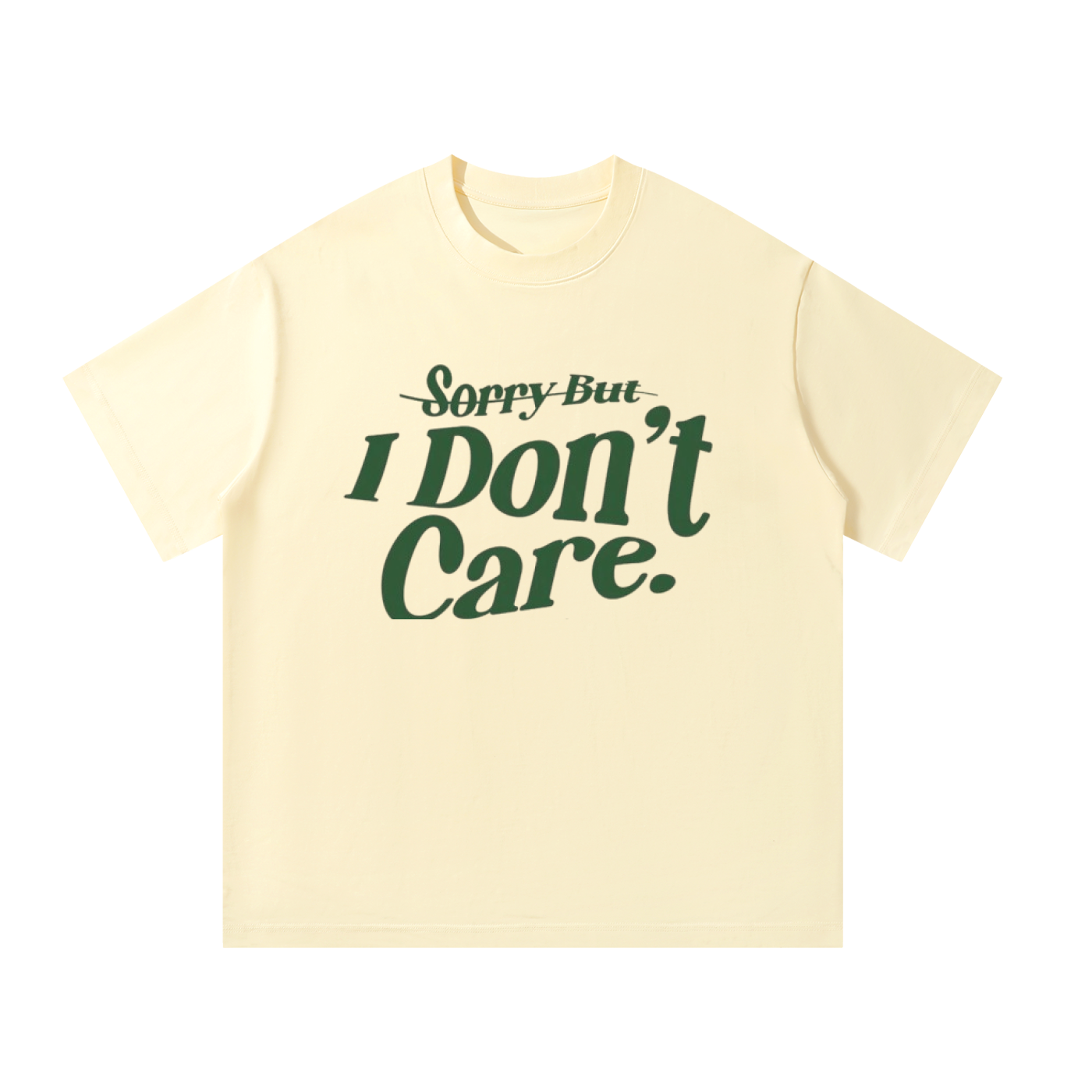 Dont care and Trust God- Unisex Oversized T-Shirt