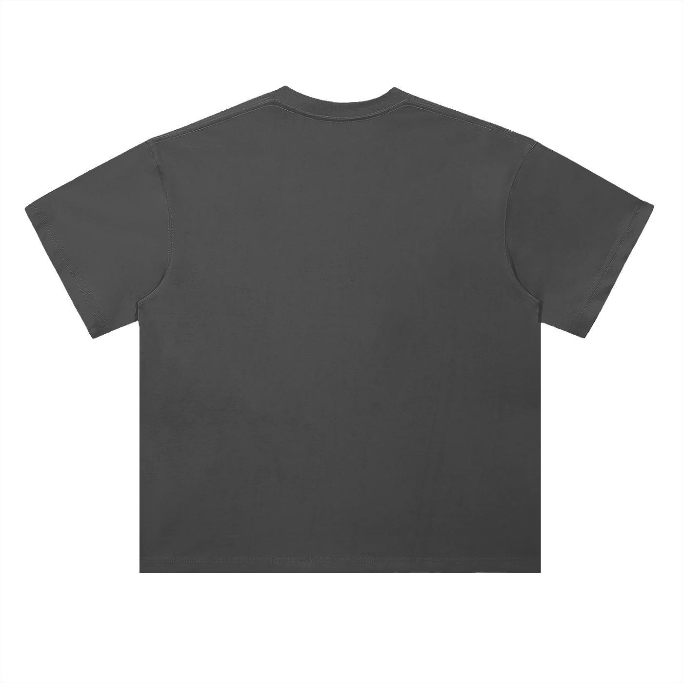 Heavyweight Drop Shoulder Cotton T-Shirt- No plan B