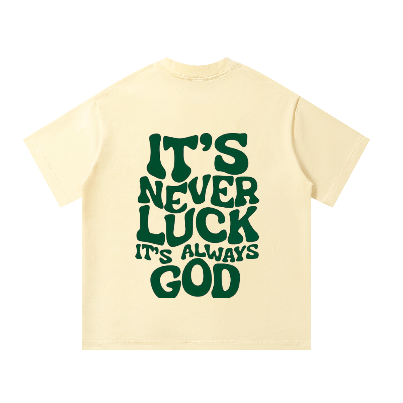 Dont care and Trust God- Unisex Oversized T-Shirt