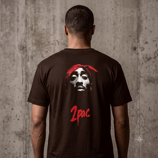2Pac Streetwear Graphic Tee- Unisex Heavy Cotton Tee