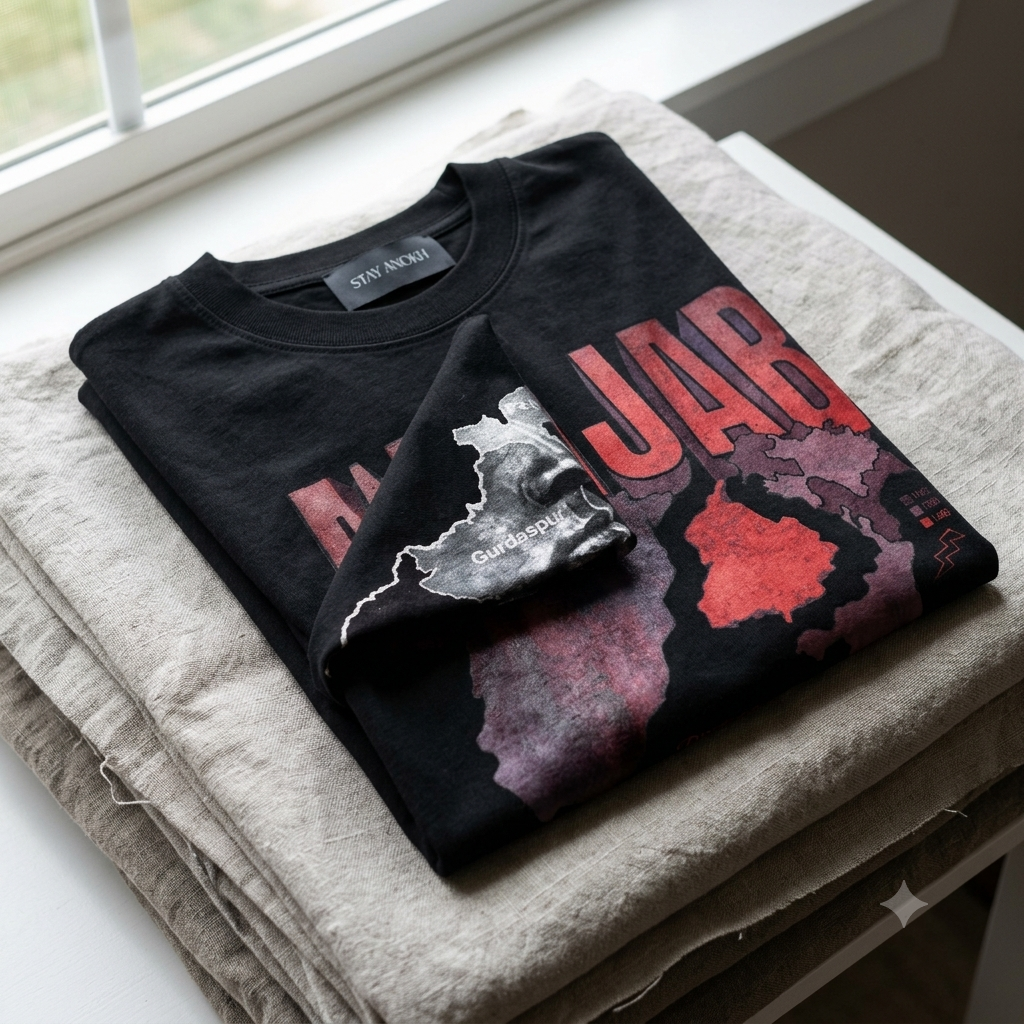 Majha Zone Graphic T-Shirt | Premium Oversized Streetwear Essential Cotton T-Shirt