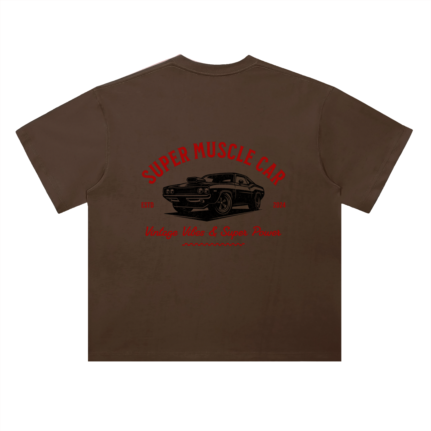 Heavyweight Drop Shoulder Cotton T-Shirt