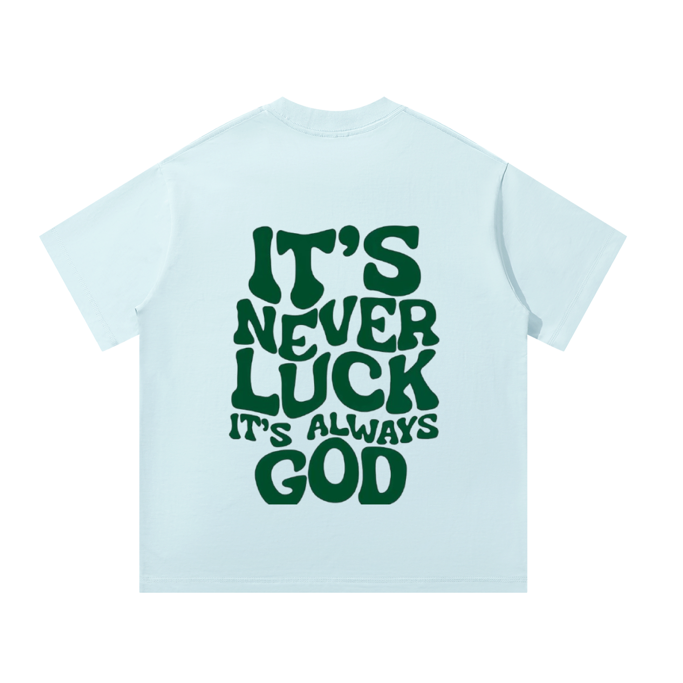 Dont care and Trust God- Unisex Oversized T-Shirt