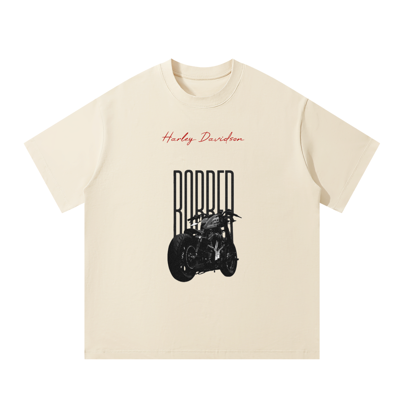 Unisex Oversized T-Shirt- Harley Davidson Edition for Bike Lovers