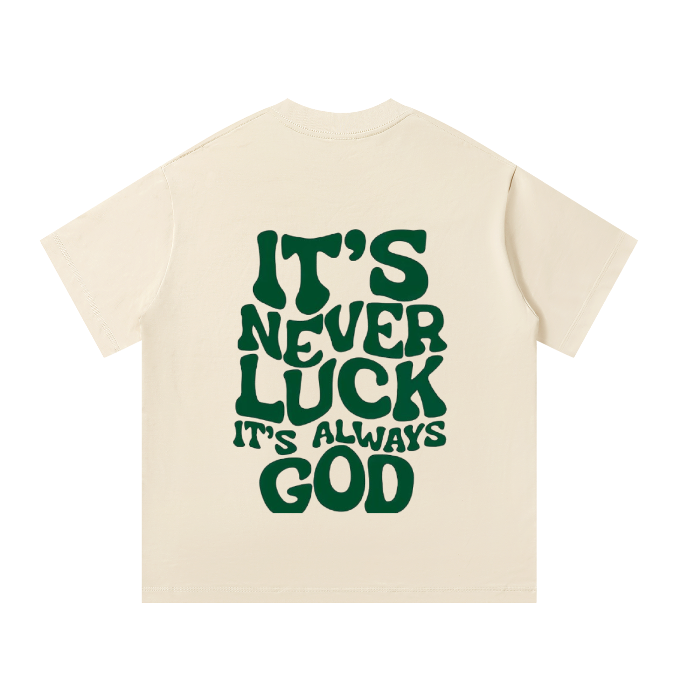 Dont care and Trust God- Unisex Oversized T-Shirt