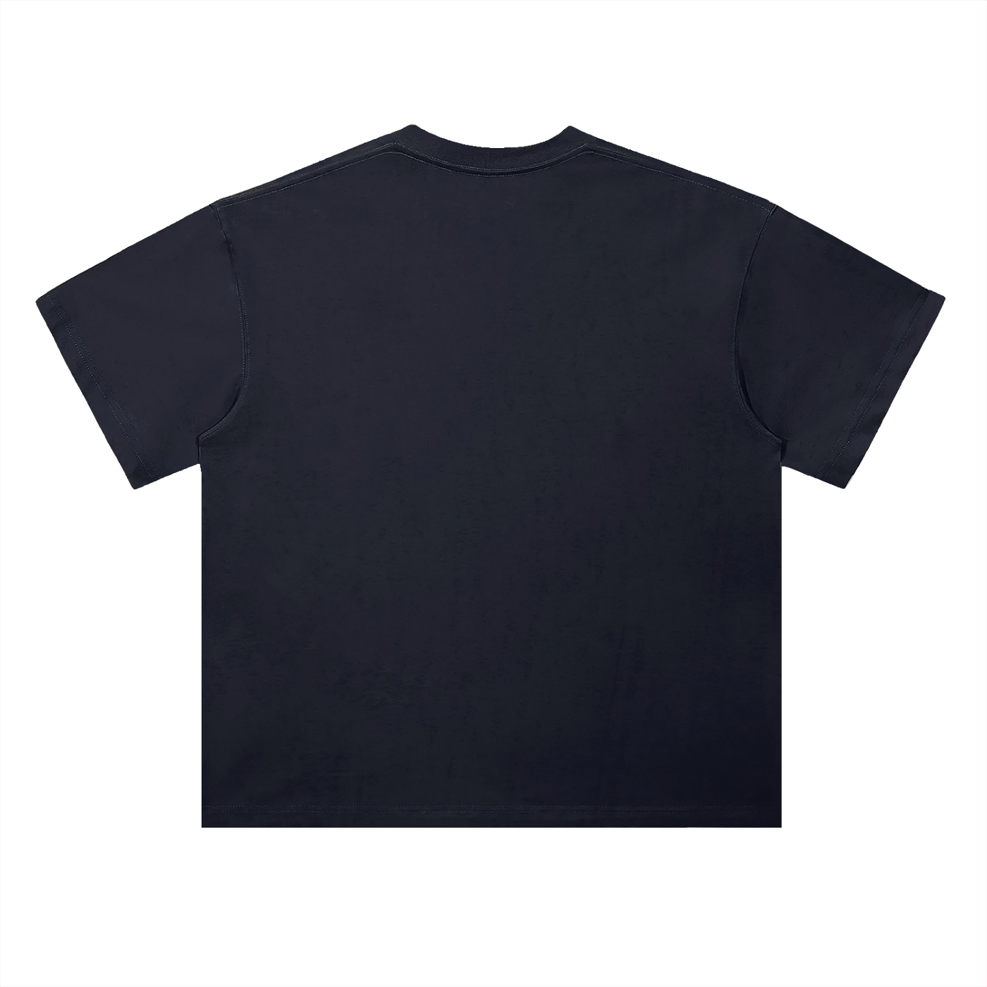 Heavyweight Drop Shoulder Cotton T-Shirt- No plan B