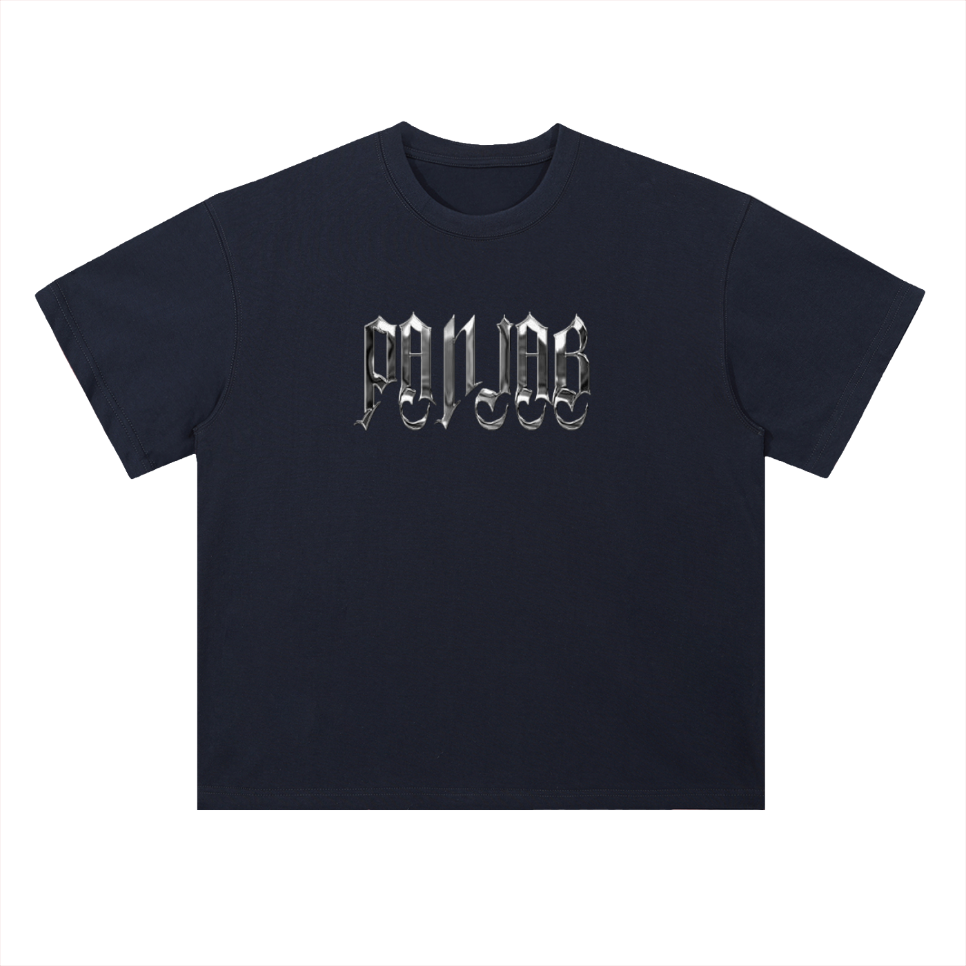 Heavyweight Drop Shoulder Cotton T-Shirt- Punjab Maharaja tshirt