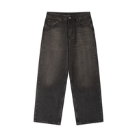 Vintage Wash Heavyweight Denim Jeans