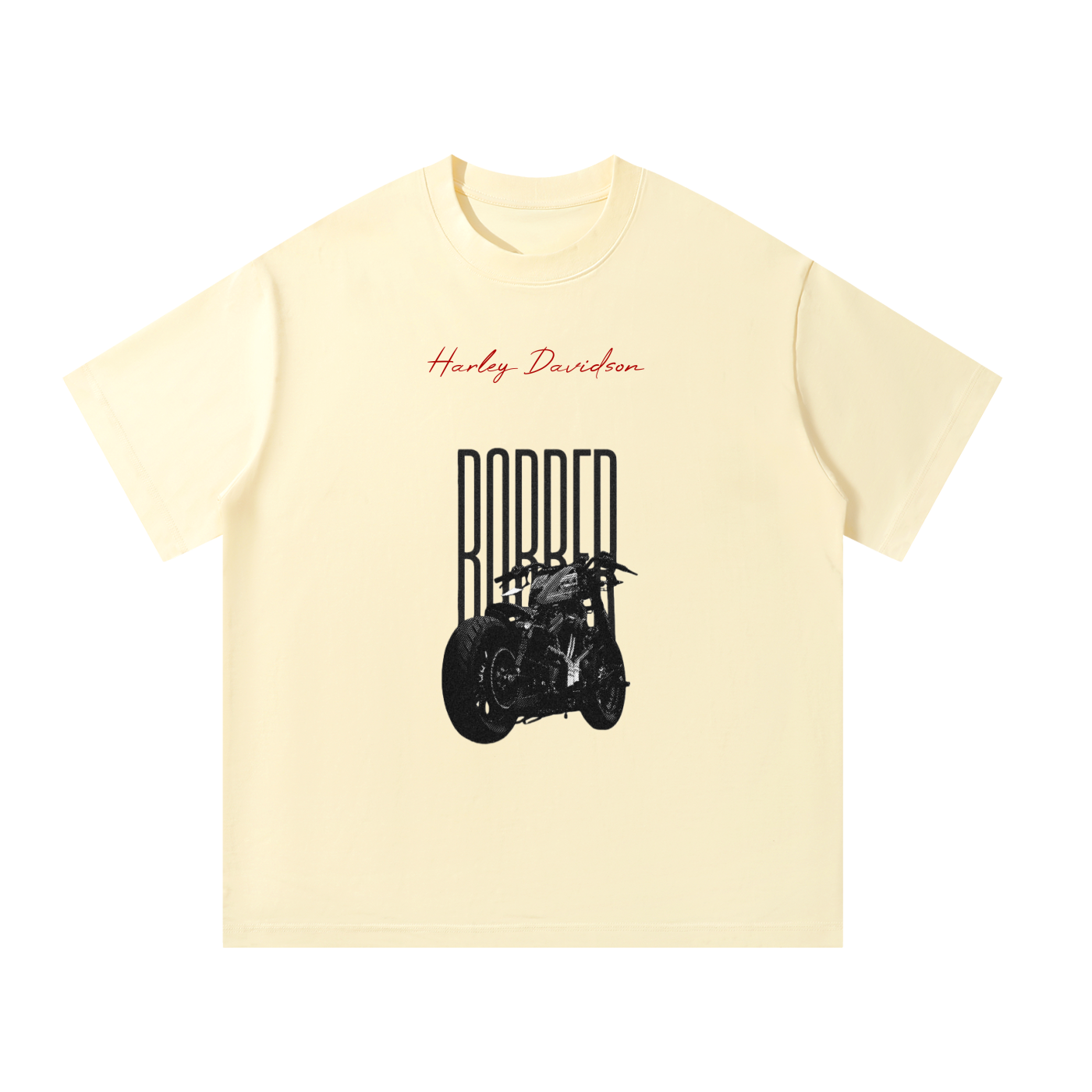 Unisex Oversized T-Shirt- Harley Davidson Edition for Bike Lovers