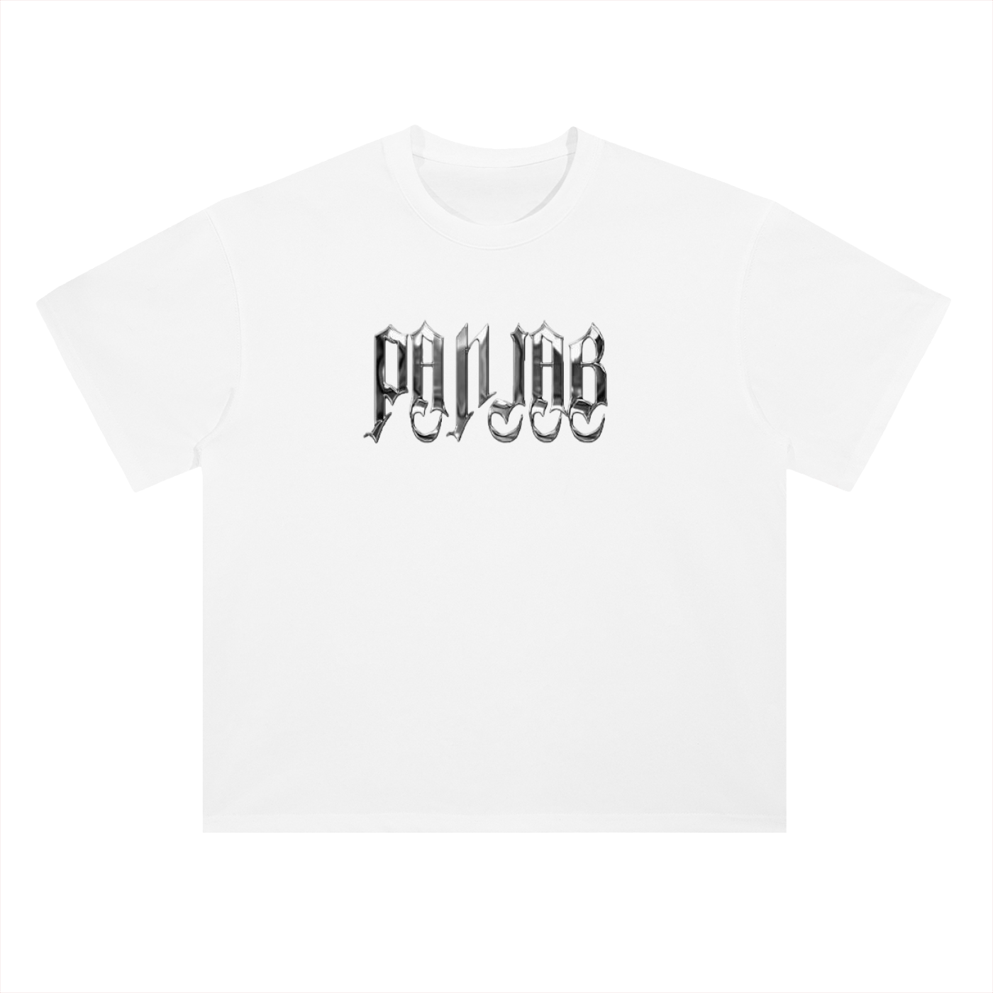 Heavyweight Drop Shoulder Cotton T-Shirt- Punjab Maharaja tshirt