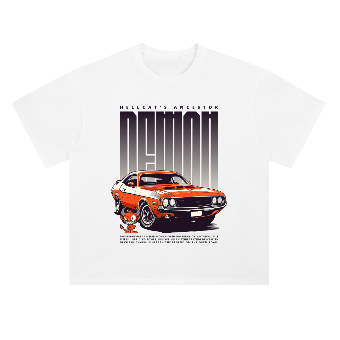 Heavyweight Drop Shoulder Cotton T-Shirt