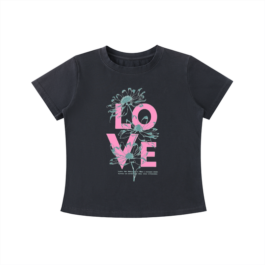 Women’s Casual Slim Fit Vintage Wash T-Shirt – Everyday Essential