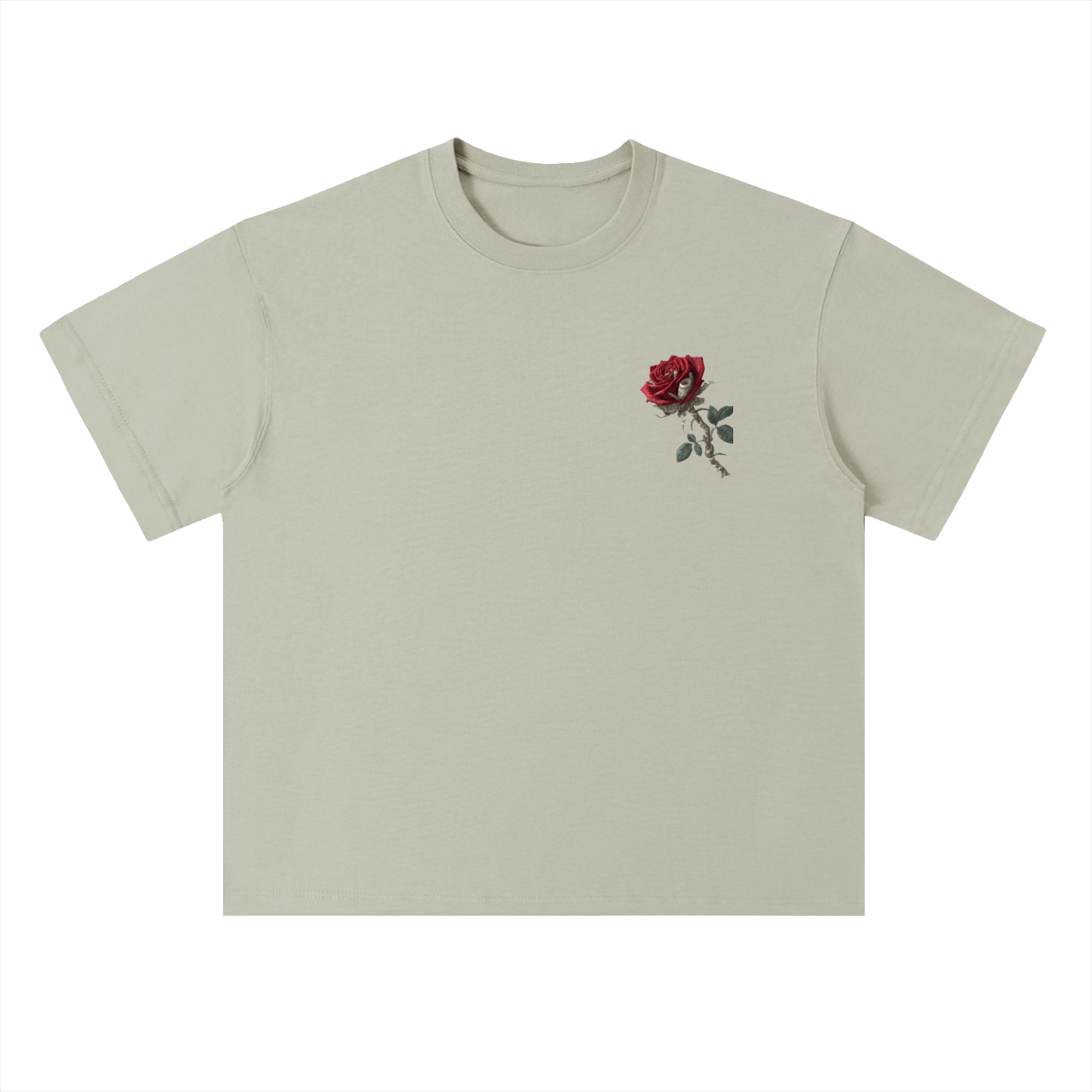 Hope Streetwear T-Shirt - Heavyweight Drop Shoulder Cotton T-Shirt