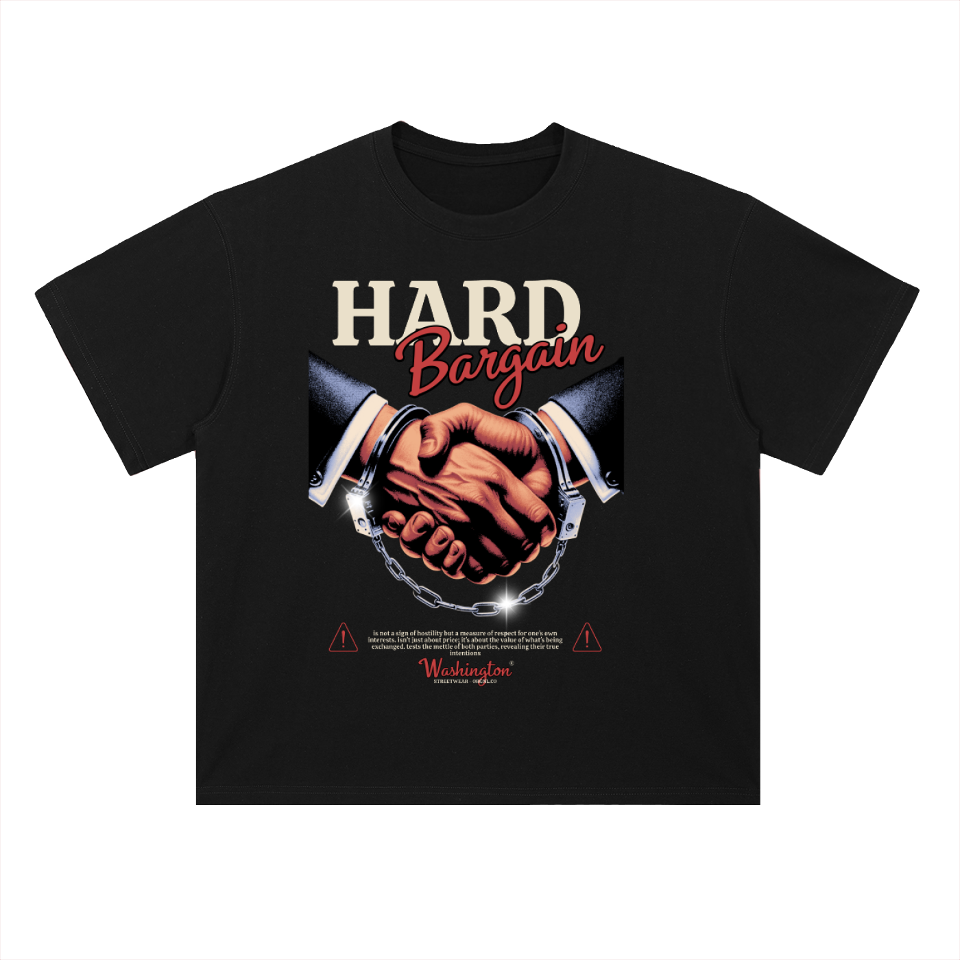 Heavyweight Drop Shoulder Cotton T-Shirt