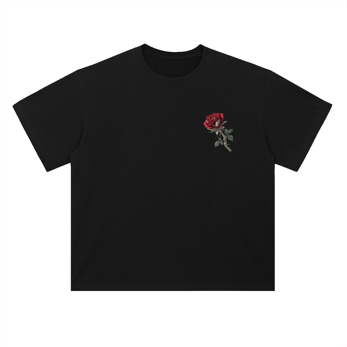 Hope Streetwear T-Shirt - Heavyweight Drop Shoulder Cotton T-Shirt