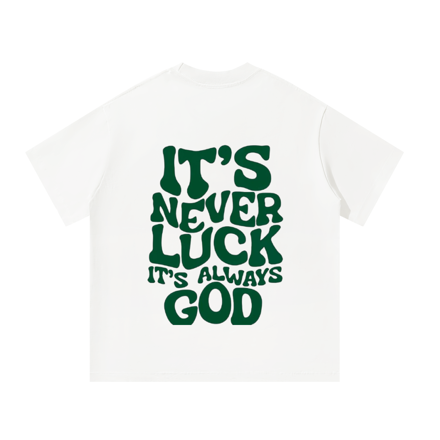 Dont care and Trust God- Unisex Oversized T-Shirt