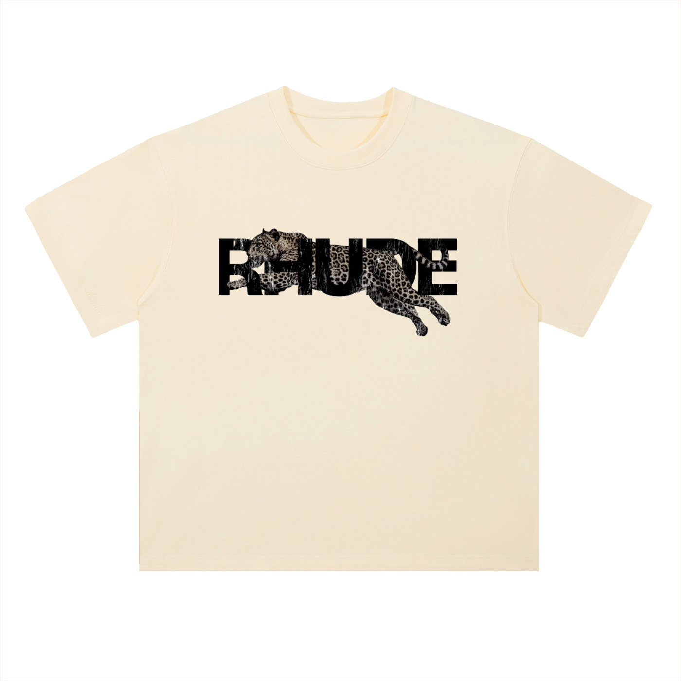 Rhude & Rebody edition-Heavyweight Drop Shoulder Cotton T-Shirt